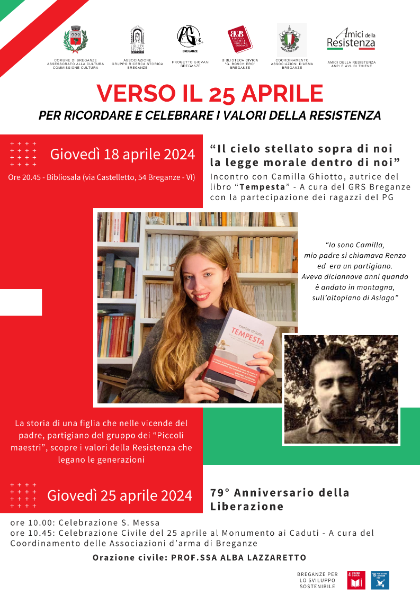 Presentazione del libro Tempesta con Camilla Ghiotto - Verso il 25 Aprile